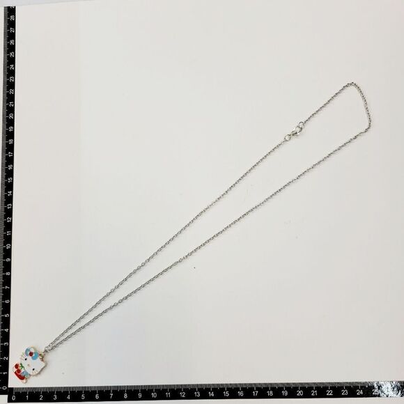 Brand New Hello Kitty Cherry Silver Necklace - Picture 5 of 5
